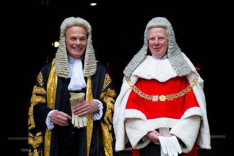 Lord Dyson and Sir John Thomas